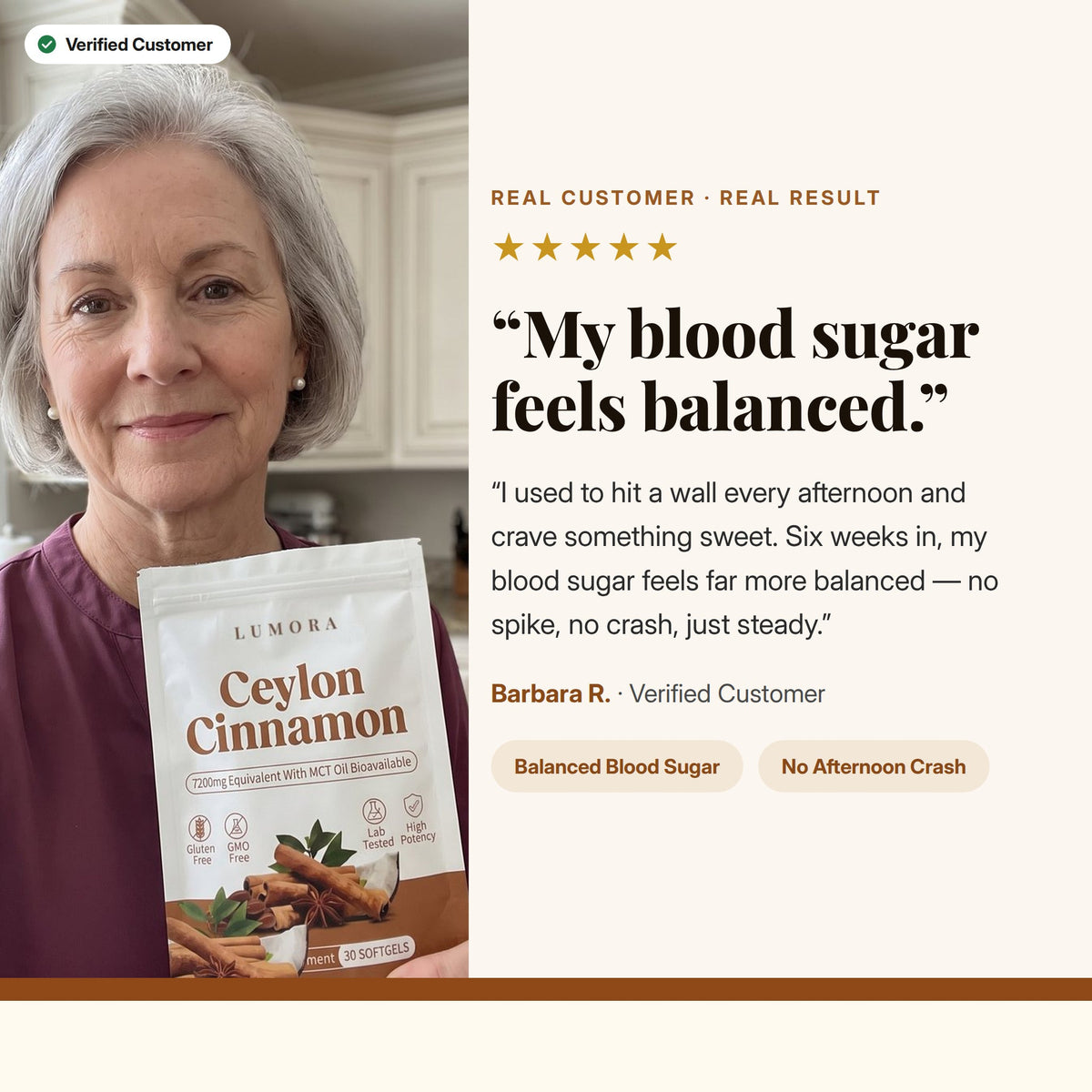 Bonus Upsell — Ceylon Cinnamon 7200mg Equivalent with MCT Oil (1 Bottle)