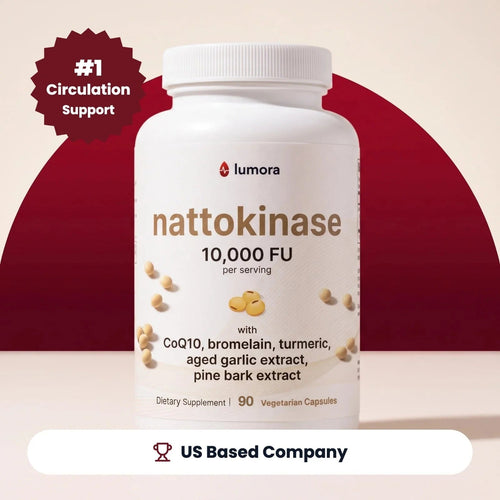 First order free bonus Lumora Nattokinase 10,000 FU Complex — 90 Capsules